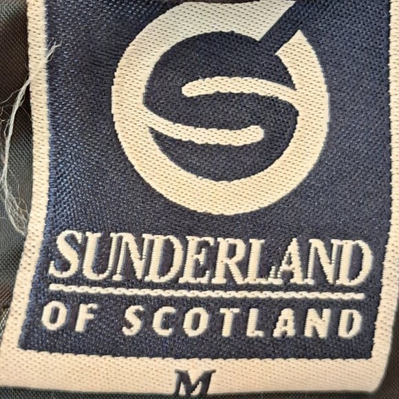 SUNDERLAND Scotland mens windbreaker raincoat Sz M full zip GORPCORE OLD MONEY - Picture 9 of 10